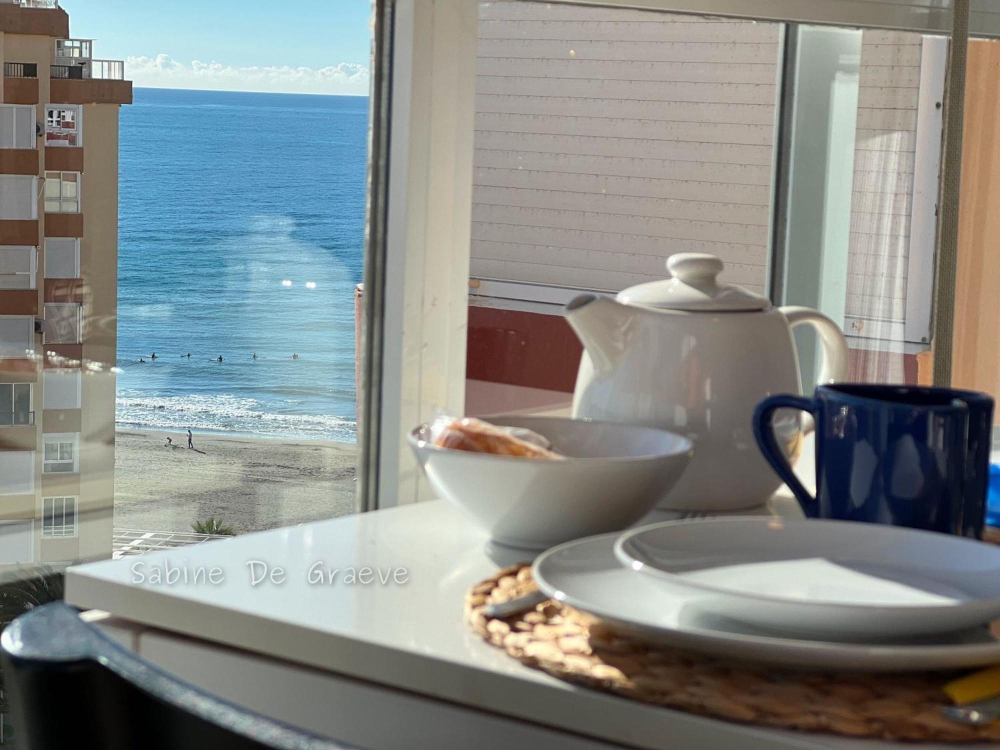 Seaside Apartment For 2 Next To Nerja Pool Carabela-C704 Torrox-Costa Exteriör bild