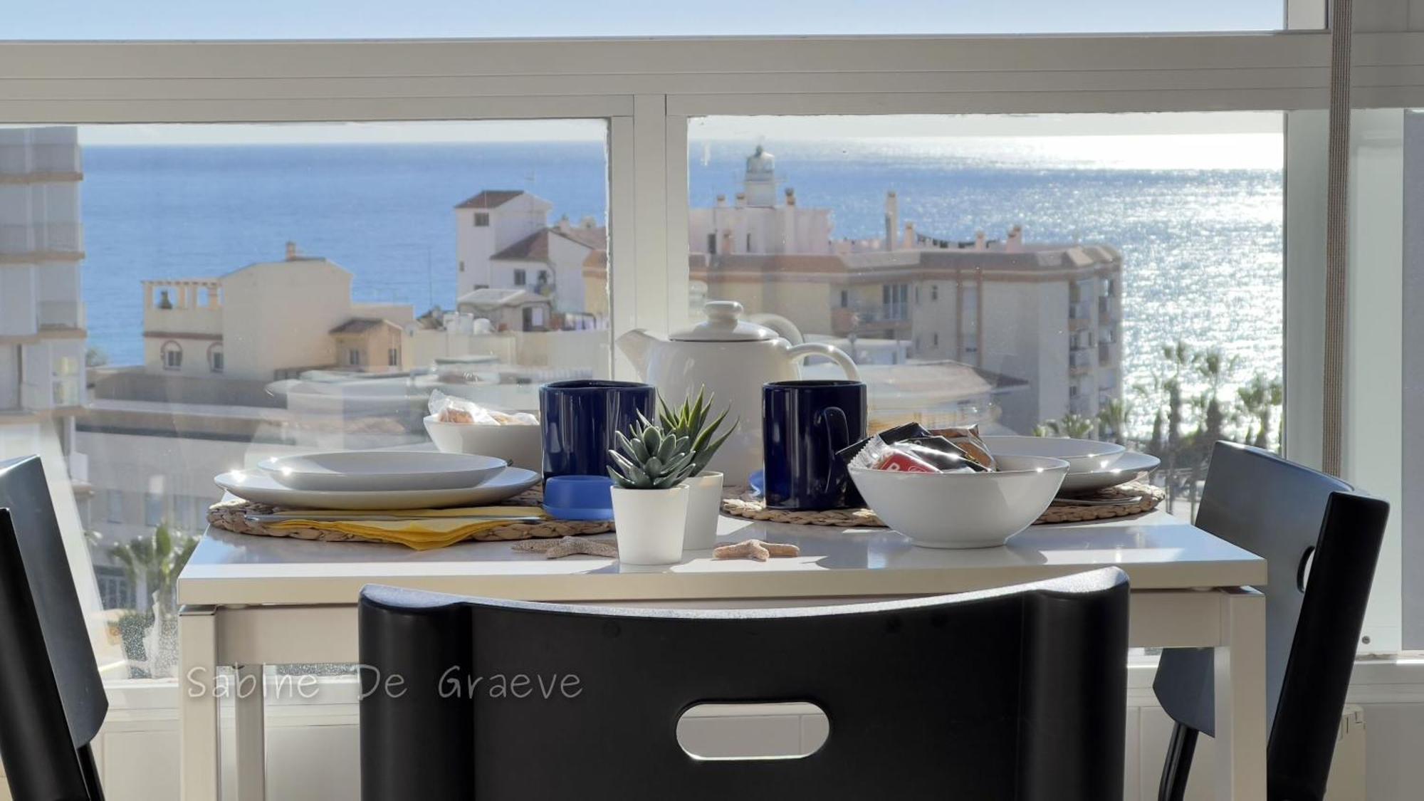 Seaside Apartment For 2 Next To Nerja Pool Carabela-C704 Torrox-Costa Exteriör bild
