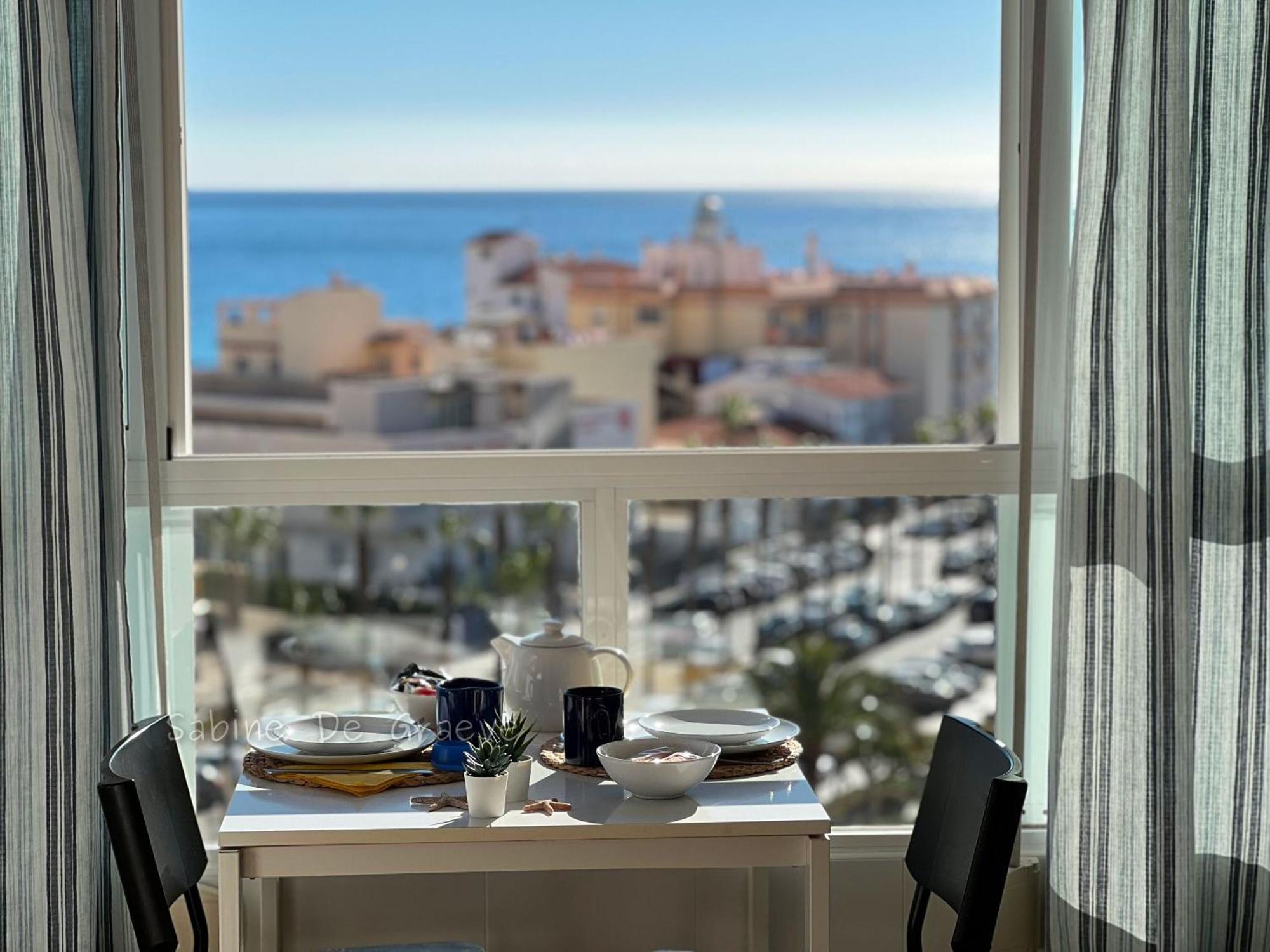 Seaside Apartment For 2 Next To Nerja Pool Carabela-C704 Torrox-Costa Exteriör bild